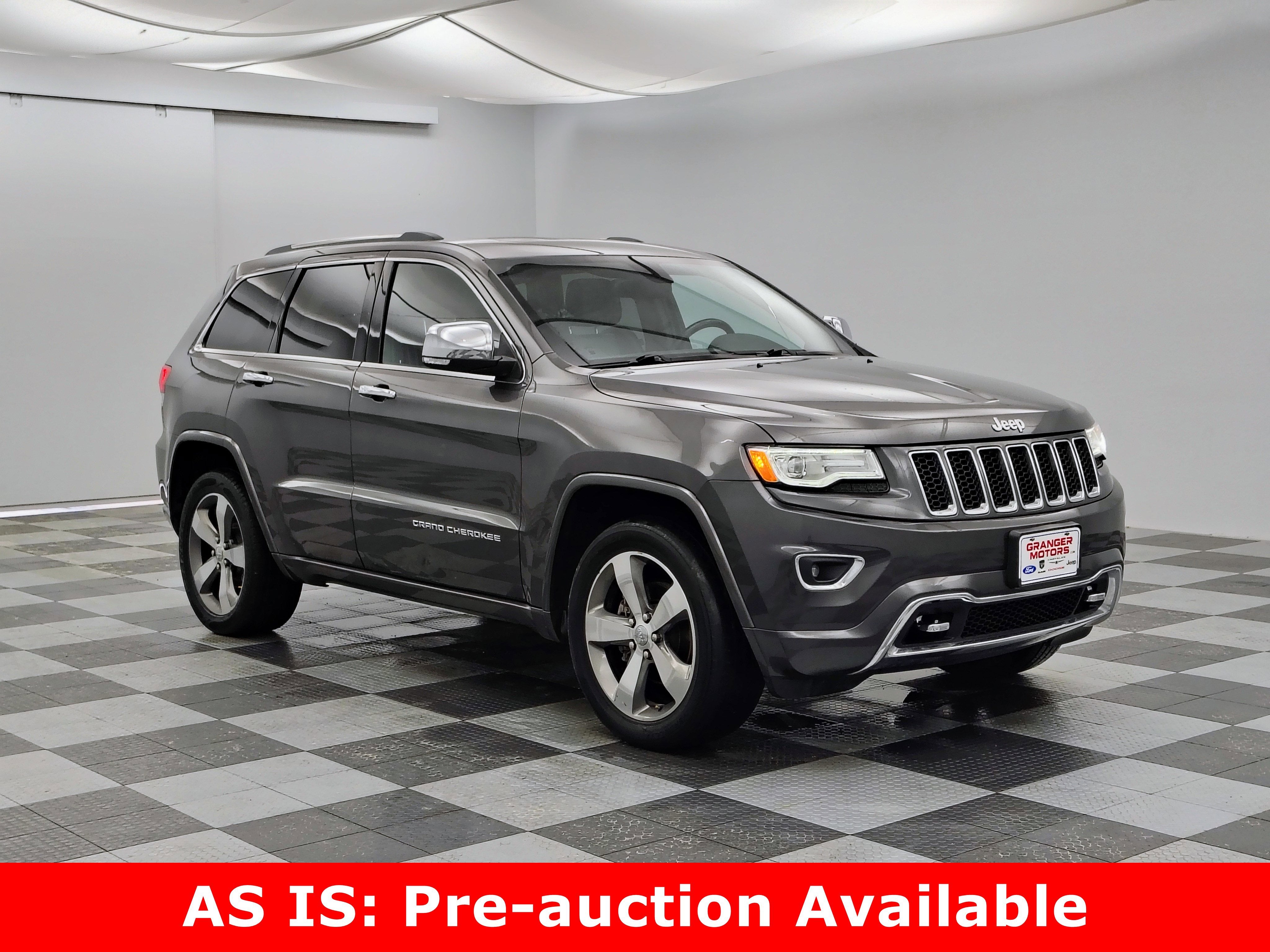 2015 Jeep Grand Cherokee Overland