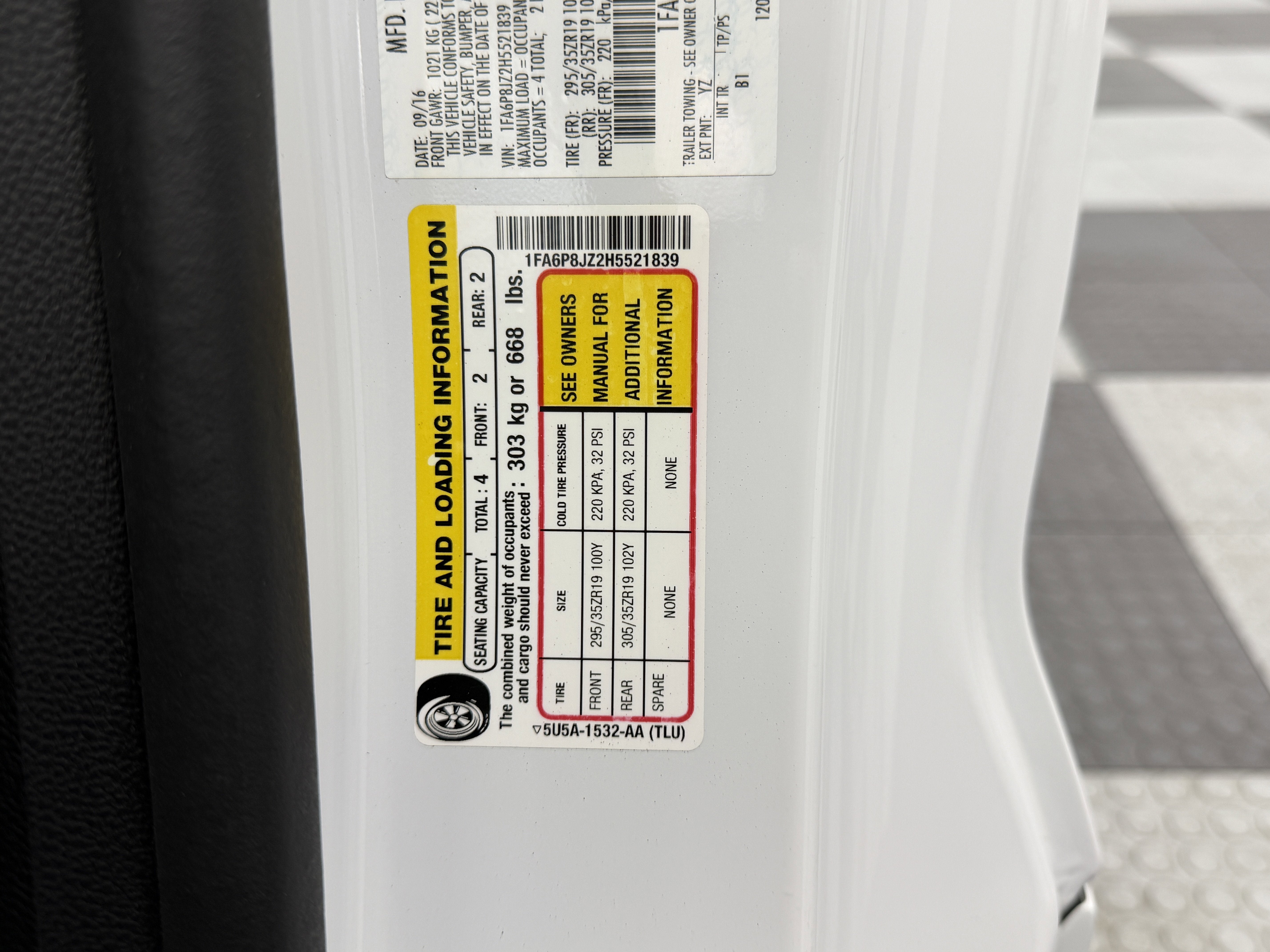 2017 Ford Mustang Shelby GT350