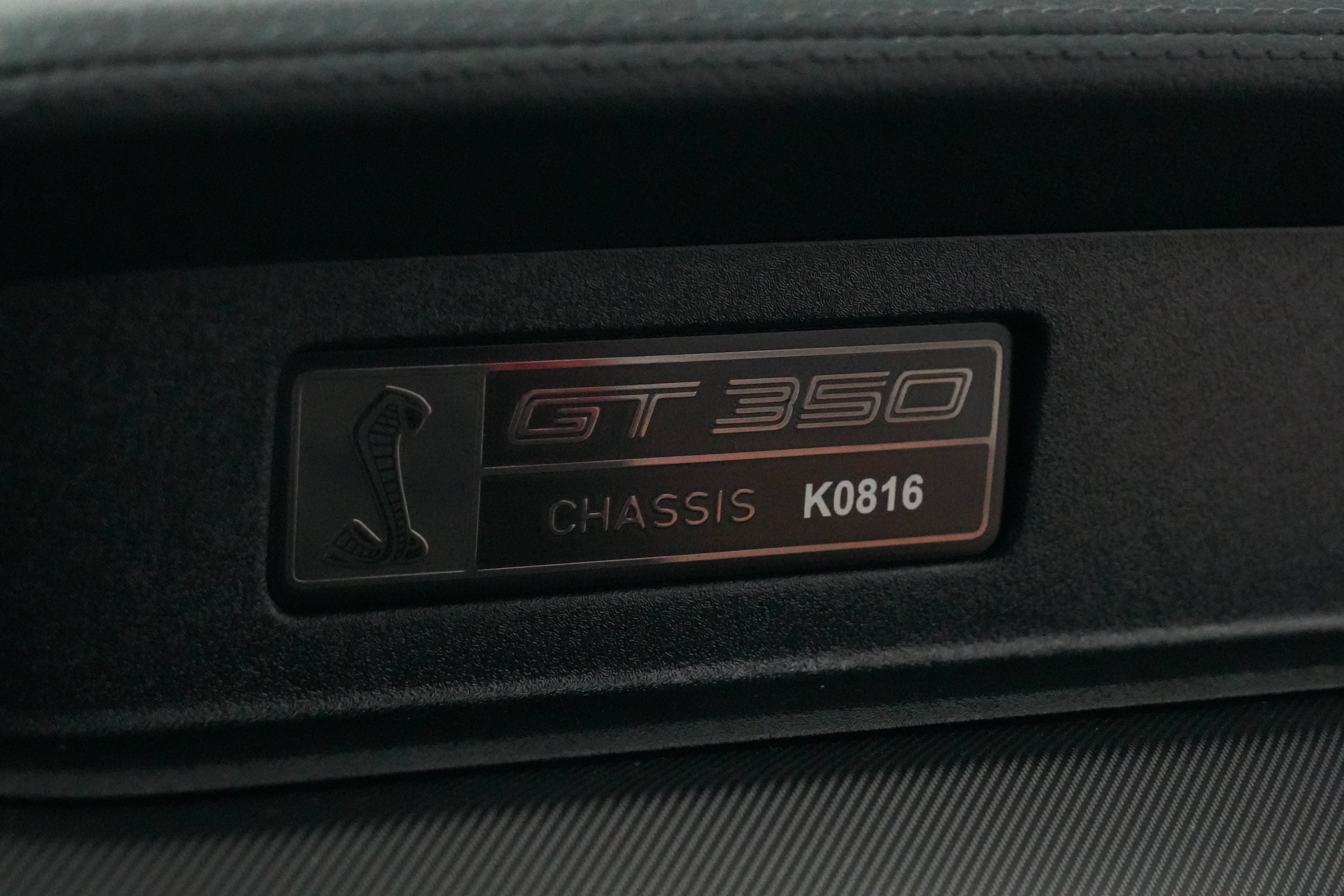 2019 Ford Mustang Shelby GT350